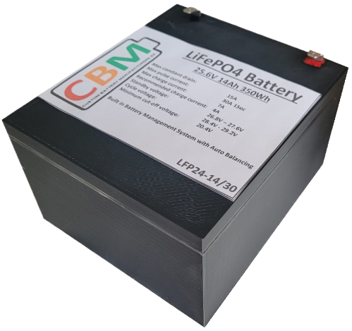 Lead acid replacement battery 25.6V 14Ah
