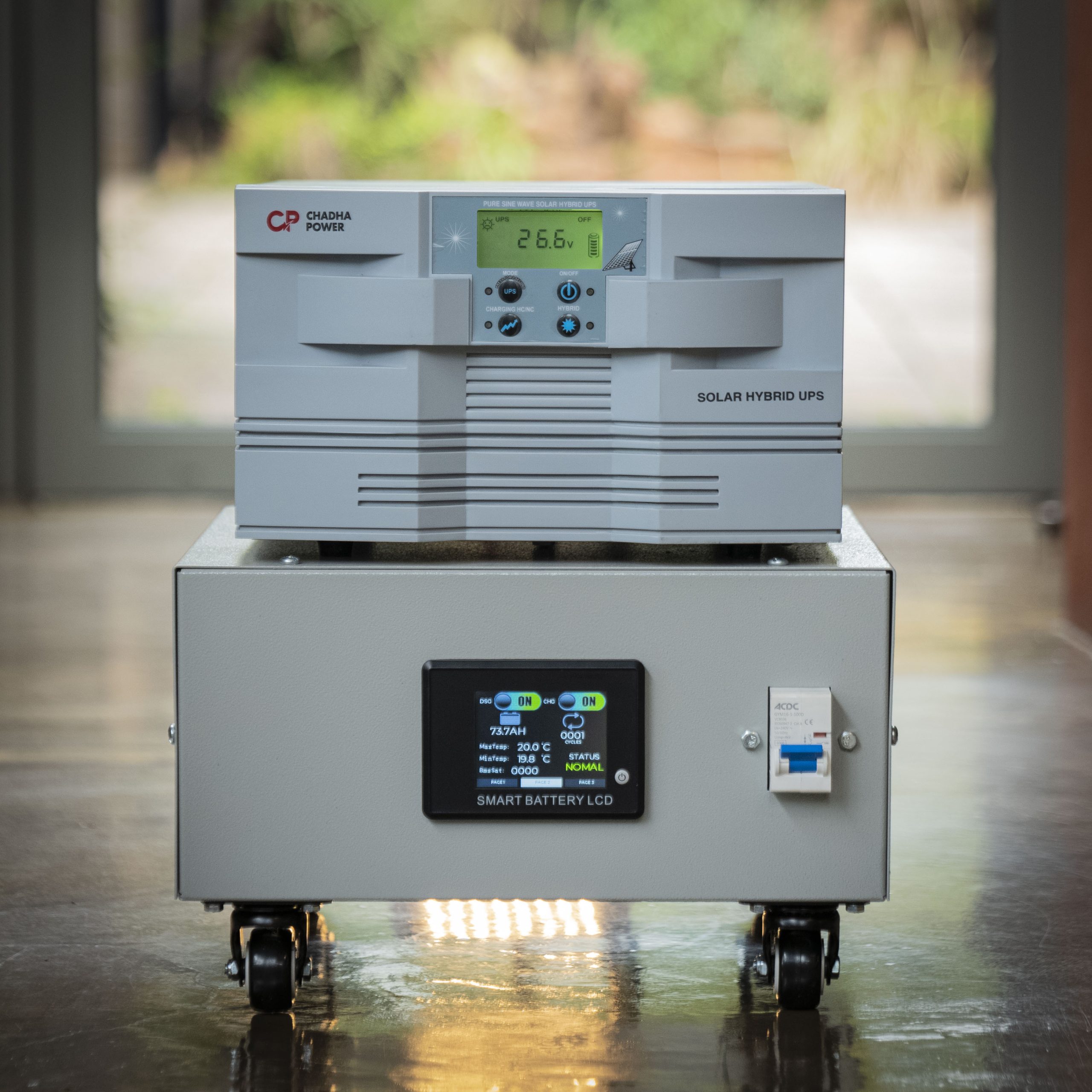 24V Solar inverter Trolley